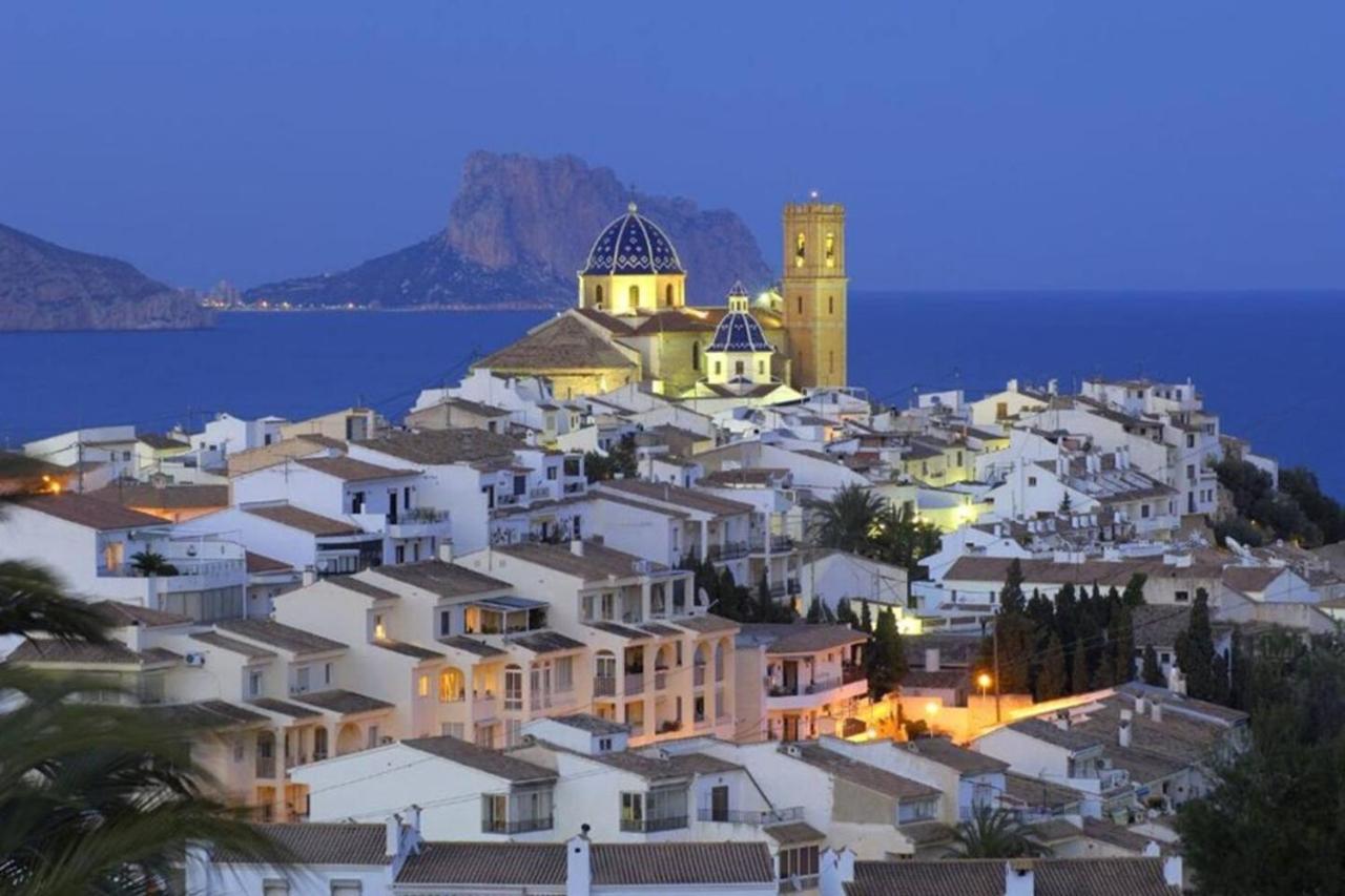 Bungalow Altea Junto Al Casco Antiguo, Piscina Y Barbacoa Buitenkant foto